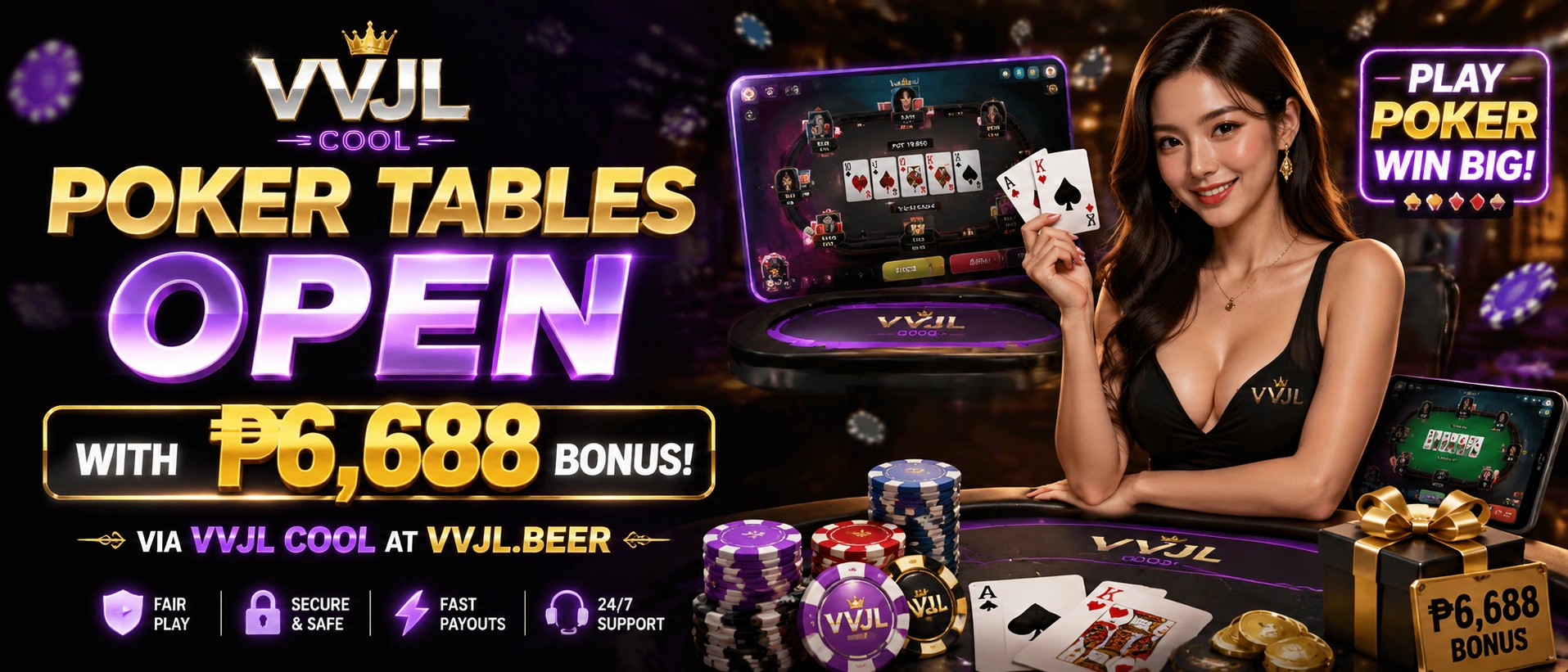 Online Poker Philippines mobile table preview